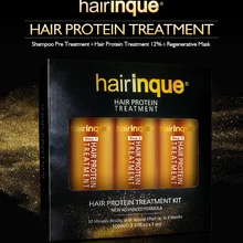 11,11 HAIRINQUE бренд 12% Кератиновое лечение волос выпрямление волос делает волосы гладкими и мягкими лучший набор для ухода за волосами для вьющихся волос