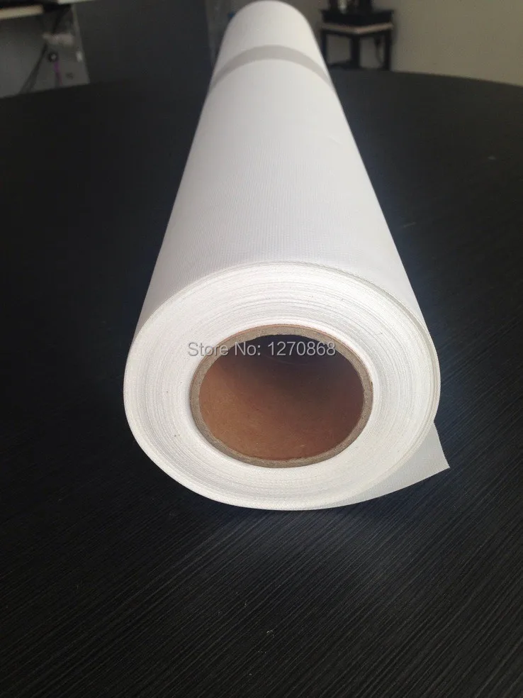 

260g solvent sample polyester canvas roll 8m sample for test