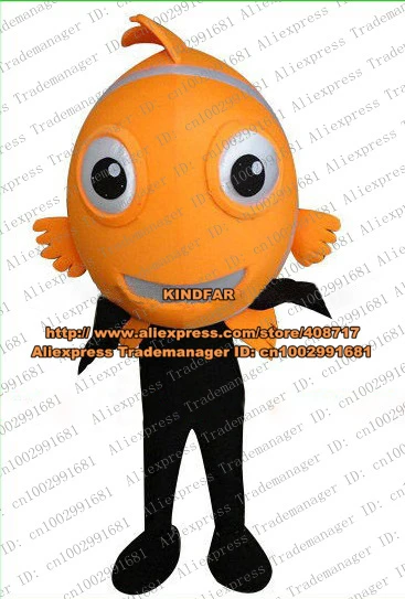 ラッキー黄色nemo検索ニモカクレクマノミ ピエロ魚アネモネ魚マスコット衣装魚で黒脚大きな目号4224 フリー船 Costumes Army Costumes Playboycostume Party Aliexpress