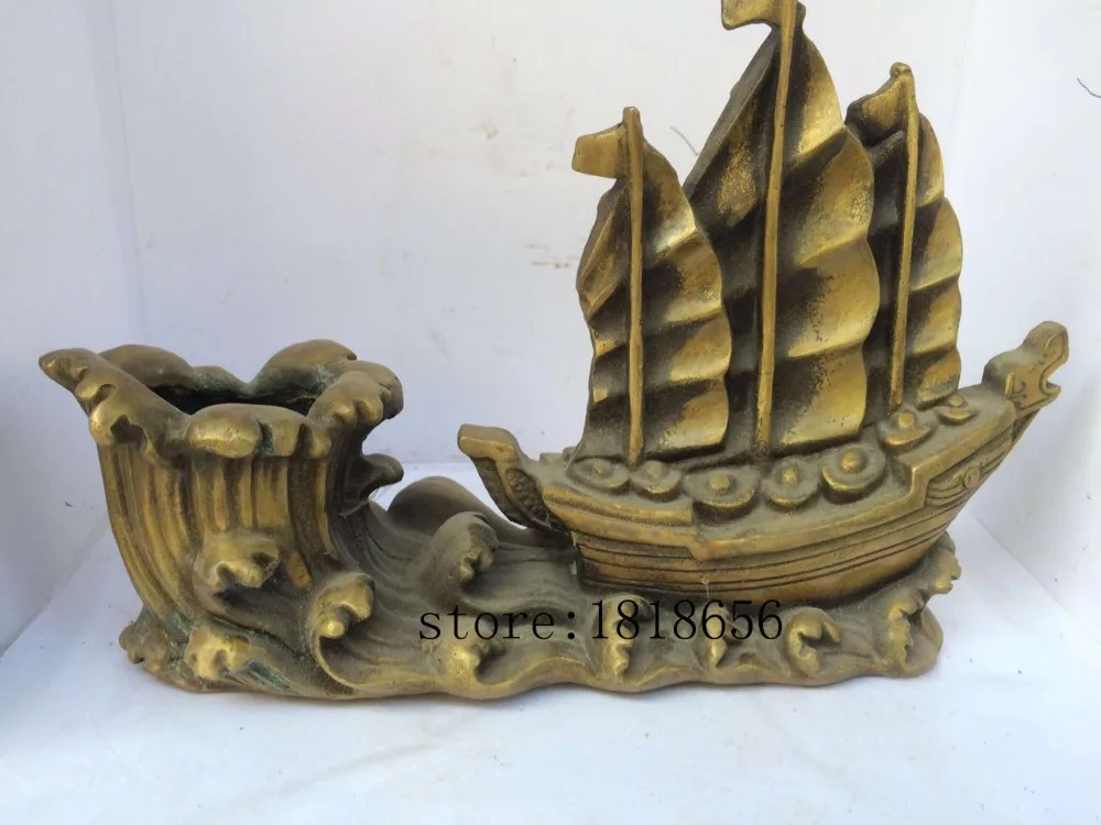antique antiques chinese brass carre ship statuestatuestatue antique AliExpress