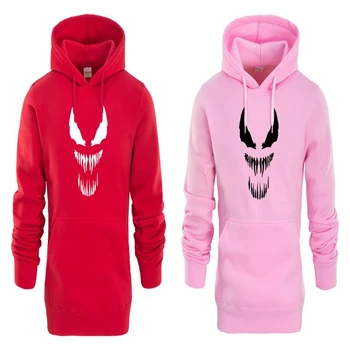 

Man Wei Venom Spider-Man Multi-Color Printing Hooded Adult Hoodie Cosplay Anime Hooded Clothing Venom For Men And Women