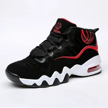 2016 High Top Basketball Shoes for Men New Arrival Air Basketball Boots Anti-Slippery Sneakers Basketball Men Basketball Shoes