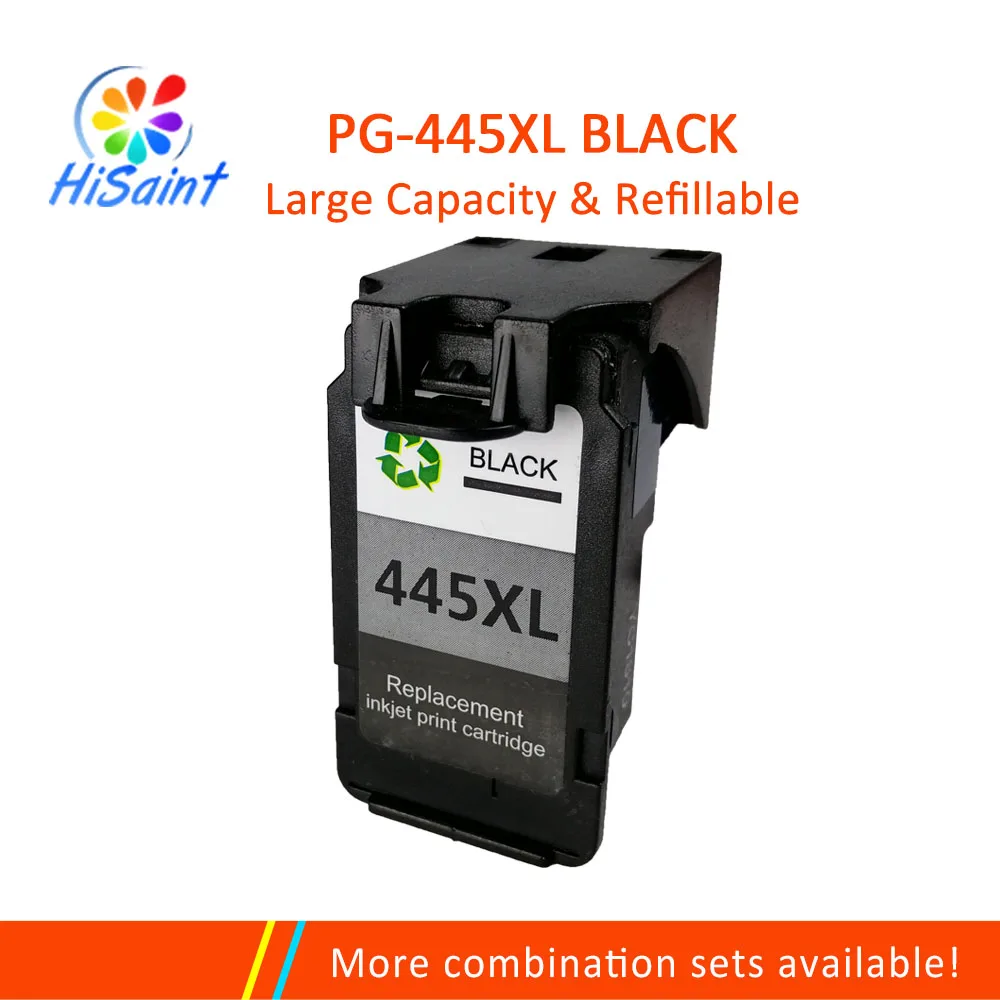 Aliexpress.com : Buy HiSaint 1pc Black pg445 pg 445 Ink Cartridge Use for Canon PG 445 for Canon