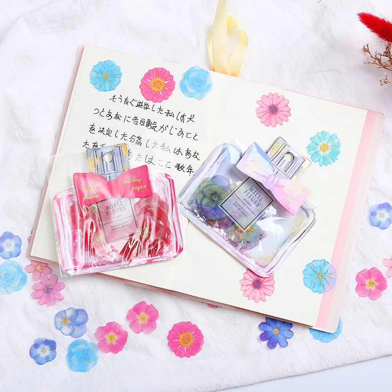 Стикеры дневник наклейки Post It Kawaii Цветочные Канцтовары новая детская игрушка ПВХ