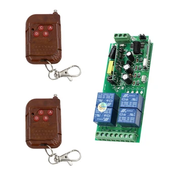 

Promotion Price AC 85V~250V RF 4 CH Wide Voltage Multi-Function Receiver & Transmitter RF Wireless Remote Control System