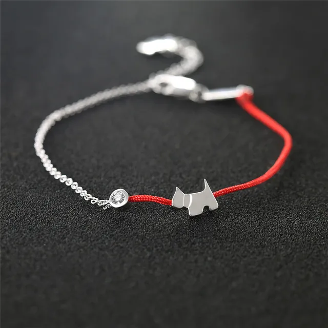 Women’s Puppy Charm Slim Bracelet