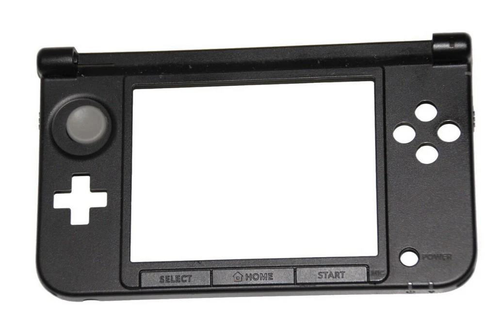100 pcs for 3DS XL Button Lower Screen Face Hinge Plate Part black