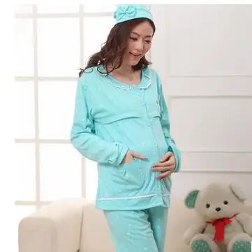 Весенне-осенняя ограниченная весенняя одежда для молодых мам утепленный кардиган в клетку пижамы для мамы платье для грудного кормления - Цвет: Коричневый
