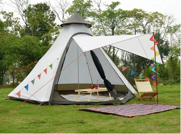 Senaat Fabriek patroon GRATIS EXPRESS! Waterdicht polyester familie camping tent goedkope Indian  tipi tent|family camping tent|camping tentfamily camping - AliExpress