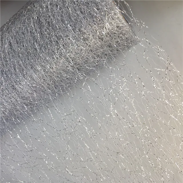 9.2m/roll Organza Tulle Roll Spool Fabric Ribbon DIY Tutu Skirt Gift Craft Party Chair Sash Wedding Party Decoration Gold Silver 3