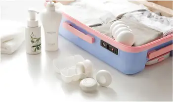

1PC Press Type Travel Cosmetic Point Bottling Round Storage Bottle Dispensers Soap Lotion Shampoo Shower Gel Emulsion OK 0792