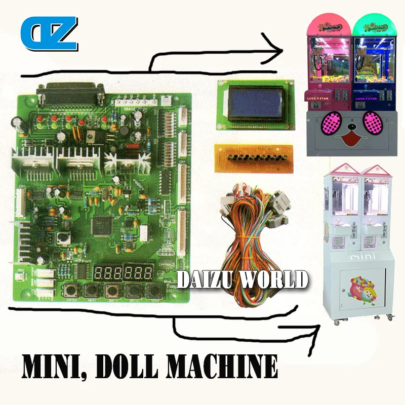Тайвань материнская доска кран машина игра PCB доска коготь Кран Машина приз mahcine-игрушка кран машина/кукла машина, материнская плата