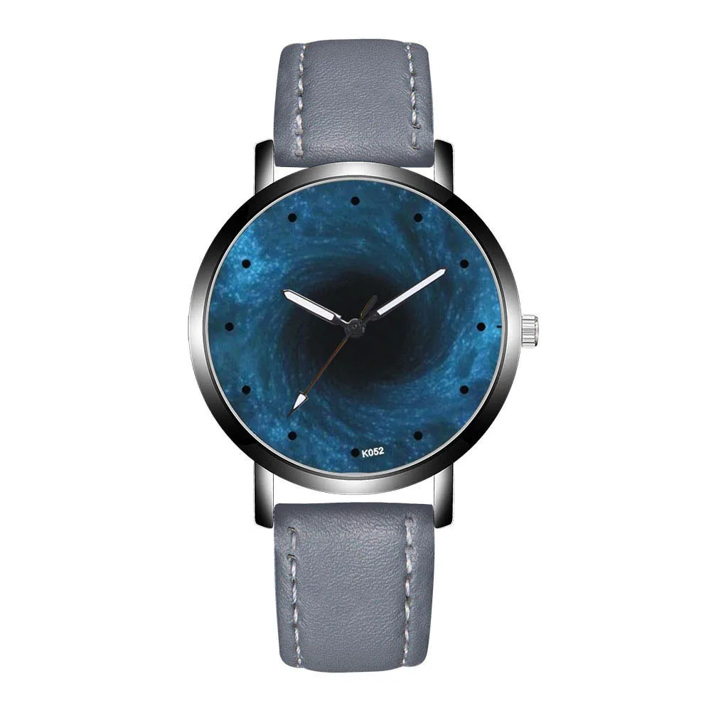 Zhoulianfa Роскошные брендовые кварцевые наручные часы простые мужские часы с синим крученым циферблатом кожаный ремешок аналоговые часы maschi B50 - Цвет: Серебристый