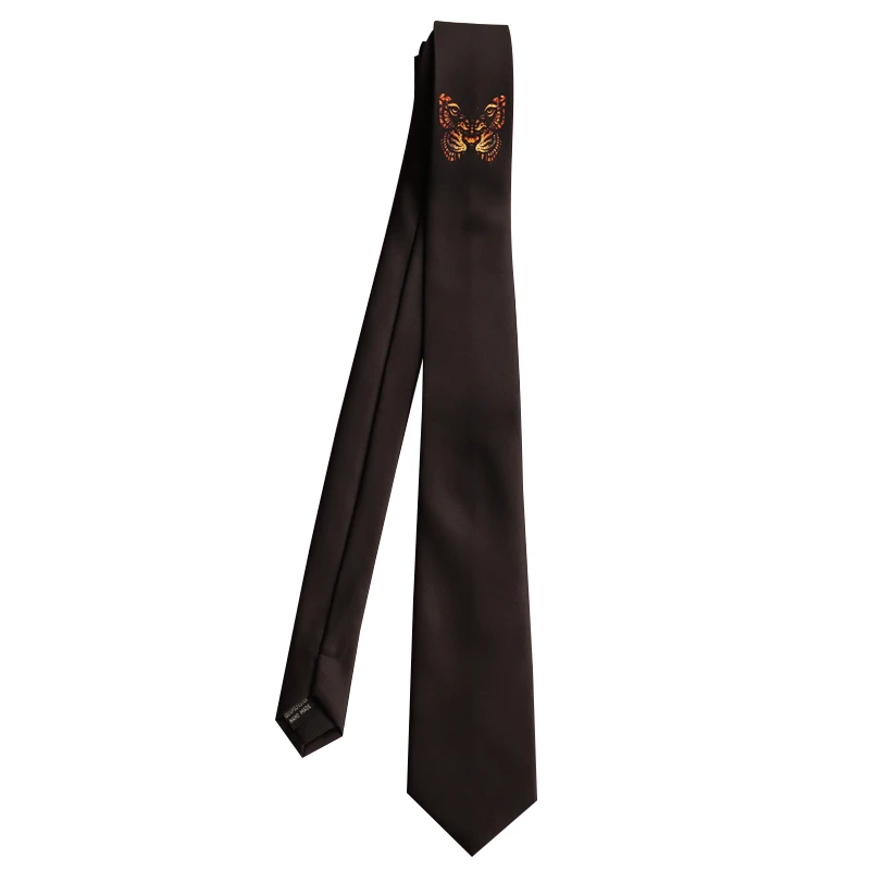 

as a gift fashion black butterfly/tiger pattern Creative tie for party box packing 1pc