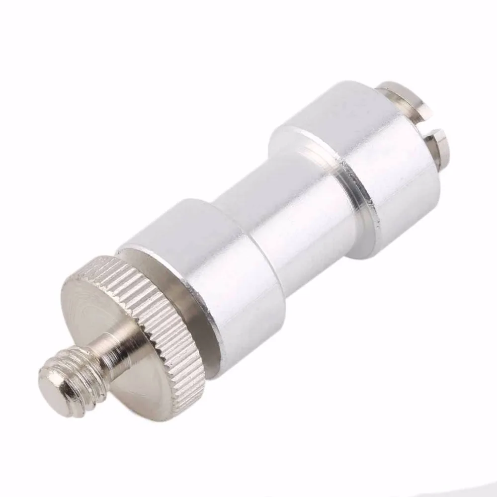 1pcs 1/4" to 3/8" Thread Screw Mount Camera Tripod Light Stand