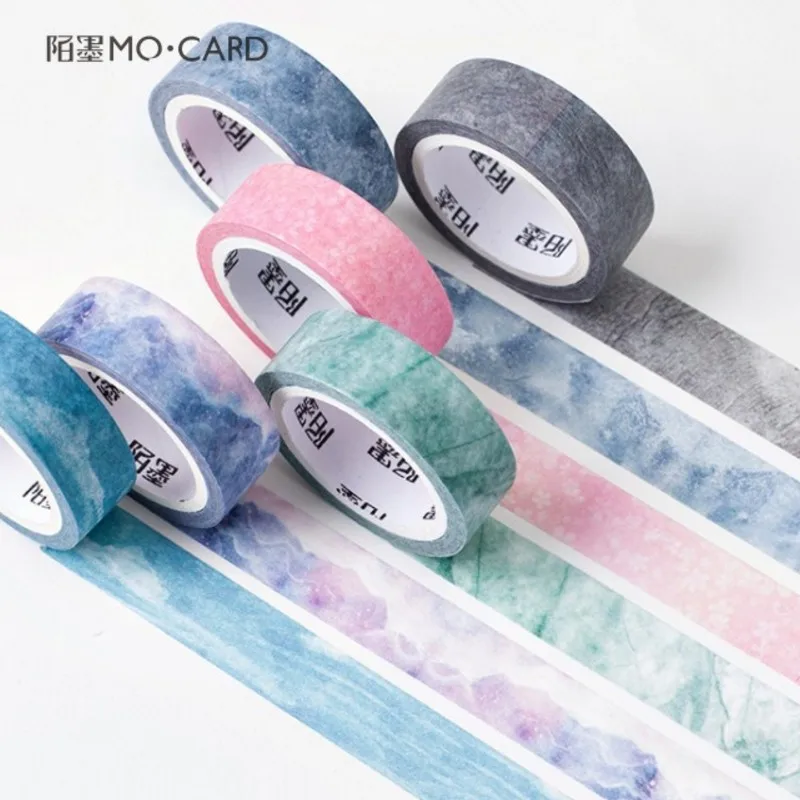 

1.5cm*7M The Fantastic Dream Color Decorative Washi Tape DIY Scrapbooking Masking Craft Tape School Office Supply