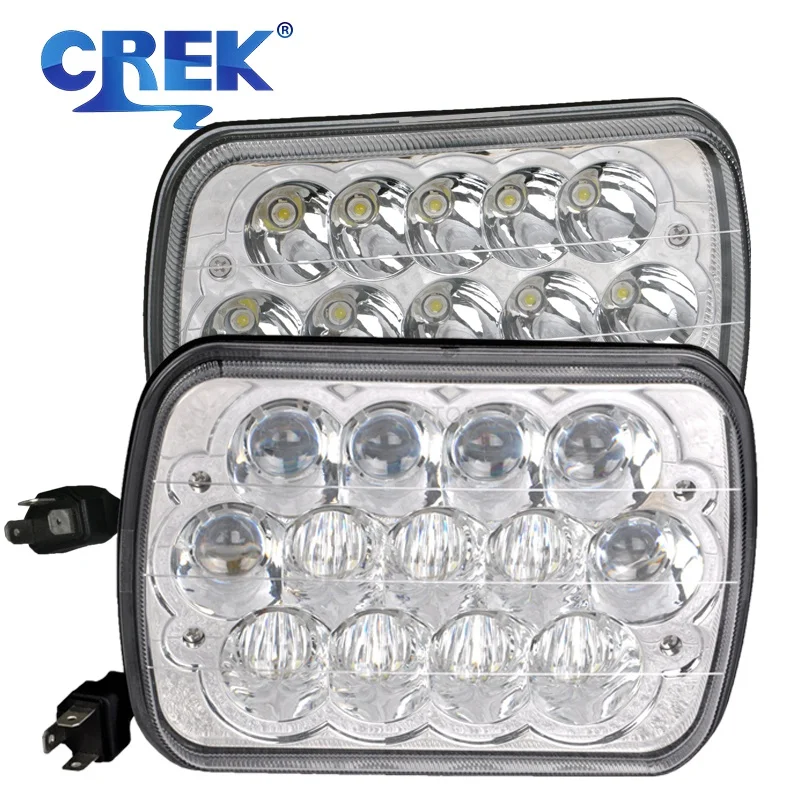 CREK 7X6 &quot5X7&quot 45 Вт Светодиодный светильник лампы кристально чистый морской