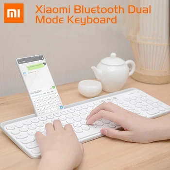 

Xiaomi Miiiw Bluetooth Dual Mode Keyboard 2.4GHz Wireless Connection 10m Available 104 Keys Multi System Compatible Smart Home