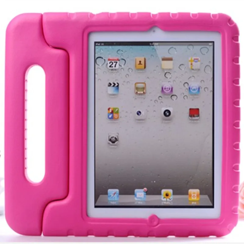 For Apple iPad Mini 1 2 3 EVA Foam Shockproof Case for iPad Mini2 Mini3 Funda Coque Children Kids Handle Stand Protective Cover