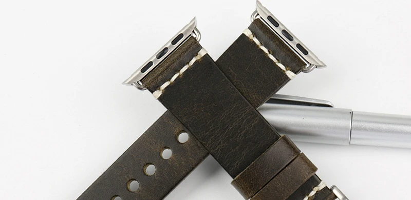 Аксессуары для часов MAIKES из натуральной коровьей кожи для Apple Watch 44 мм 42 мм и iwatch ремешок 40 мм 38 мм серия 4 3 2 1 браслеты