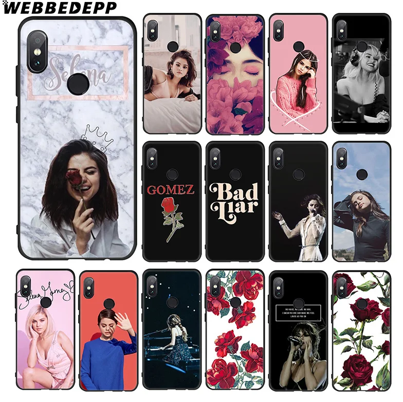 Мягкий чехол WEBBEDEPP Selena Gomez Singer для Xiaomi 9 8 SE 6 A1 A2 Lite MIA1 MIA2 MI8 MI6 MAX 3 POCOPHONE F1 |