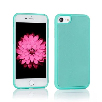 

500pcs Glitter Anti Gravity Magical Selfie Nano Case For iPhone XS Max XR X 8 7 6 6S Plus Luxury Absorb Wall Protection Cover