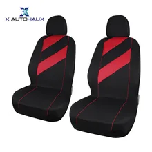 X Autohaux Unique Flat Cloth Front Rear 8PCS/Set Of Auto Car Seat Cover For Interior DIY Decoration Car Seat Protection Covers