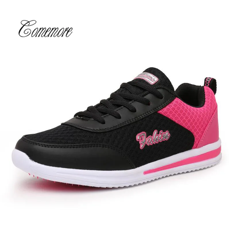 

Comemore Sneakers Women Female Running Shoes For Women Sport Shoes Woman Breathable Mesh Lace-Up Chaussure Femme Plus Size 41 42