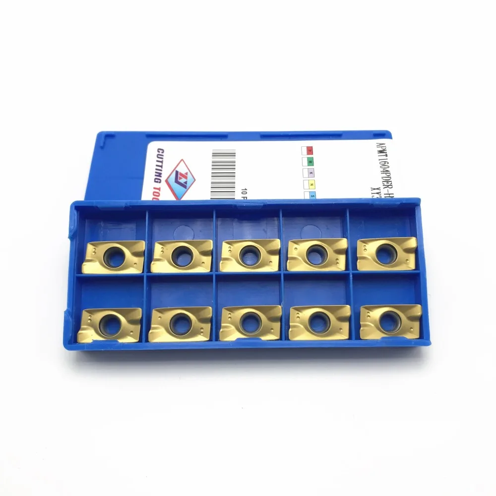 

20PCS Brand new original carbide insert APMT1604PEER TT XY6015 inner round metal turning tool CNC mechanical end milling cutter