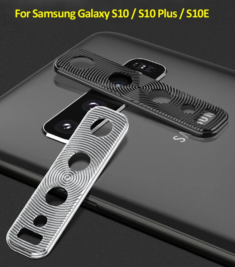 

For Samsung S10 Plus Camera Lens Protection Ring Cover Luxury Camera Lens Protector Ring Plating Aluminum For Samsung S10E Edge