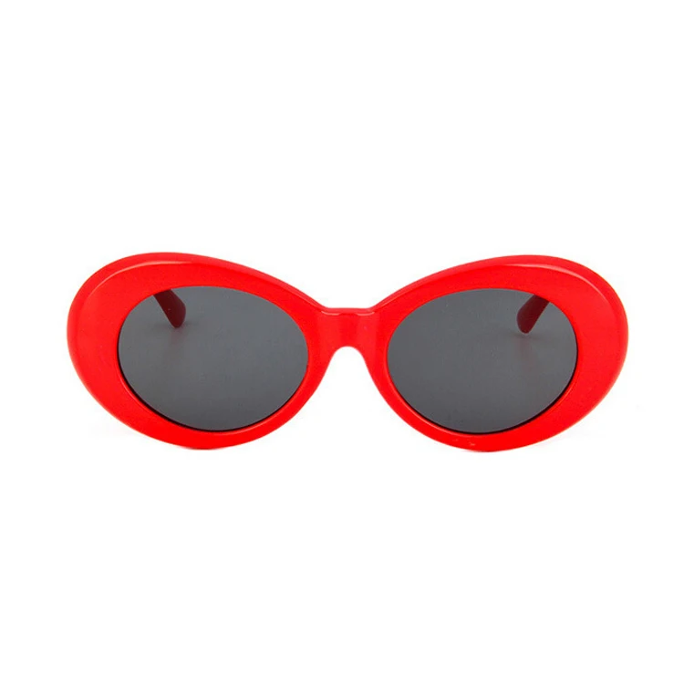 Glausa детские солнцезащитные очки с Винтаж Овальные Солнцезащитные очки для детские, для малышей мальчиков и девочек UV400 защитные очки Черный, красный, белый цвета