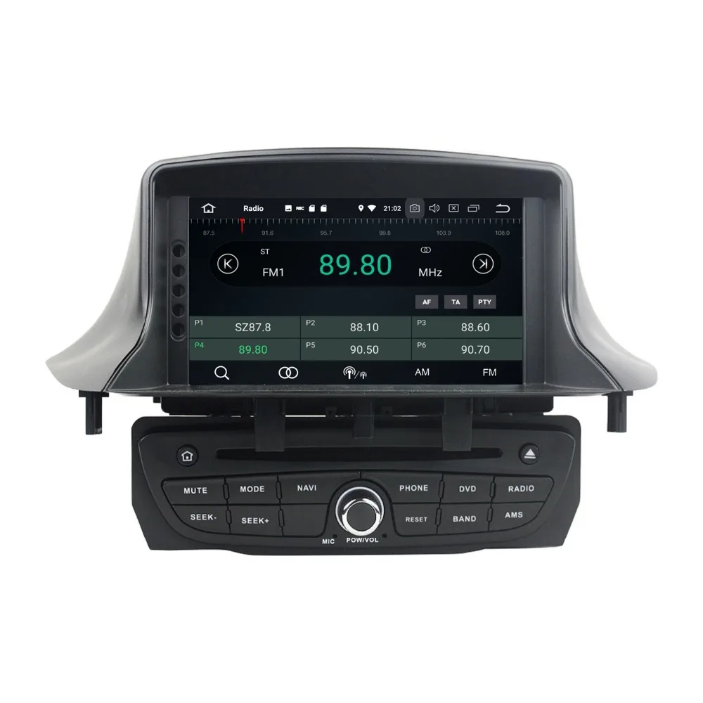 Clearance 4GB RAM Octa Core 7" Android 8.0 Car Radio DVD Player for Renault Megane III Fluence 2009-2016 GPS Bluetooth 4G WIFI 32GB ROM 2