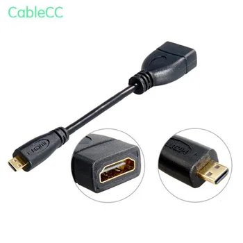 

Micro HDMI male to HDMI female Adapter short Cable 10cm for XOOM Droid X