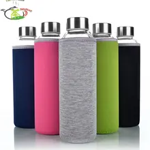 Много 500 мл разноцветная термостойкая дорожная бутылка для напитков с тоут здоровая дорожная чашка портативная Спортивная бутылка