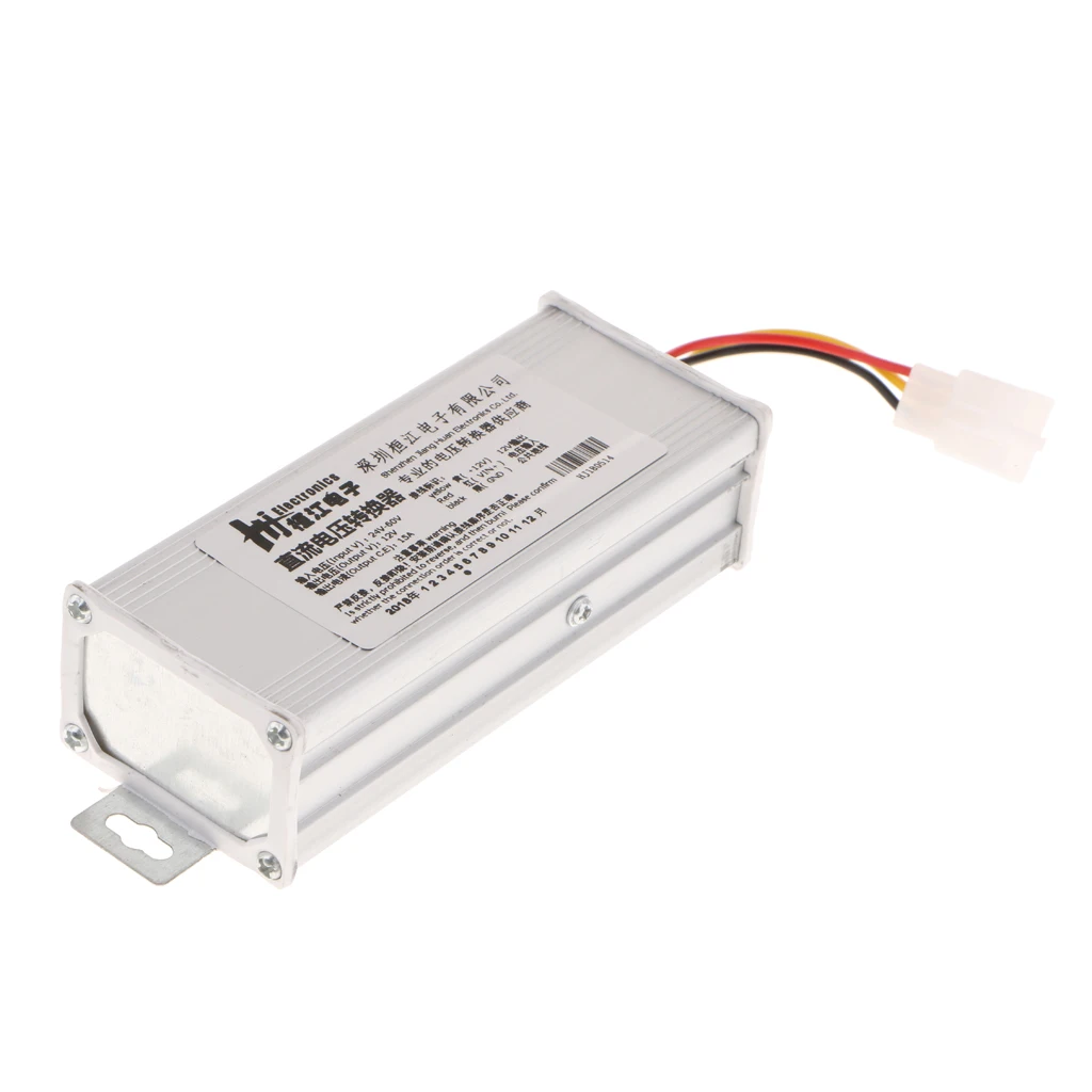 Quality Electric Car 15A DC24V-60V to 12V Power Supply Inverter Converter Chargers Adaptors