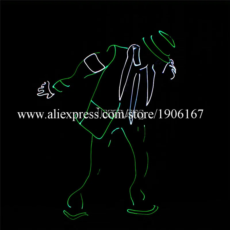 Programmable led dance costumes MJ full color light jacket robot dj stage show wears colorful party bar performance MJ3