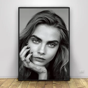 

Cara Delevingne Art Silk Poster Home Decor 12x18 20X30inch