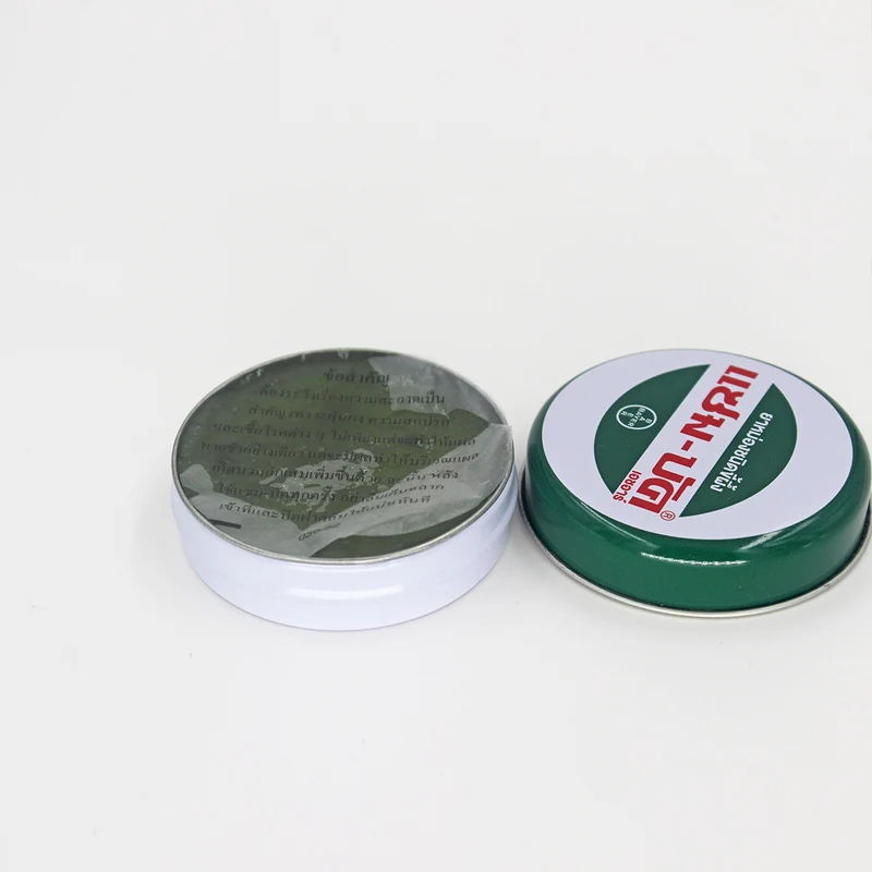 Thailand Zam-Buk Green Herb Cream Wuqing Cream Cool Oil 18G External Application Plaster Mosquito Bite 2 Pieces