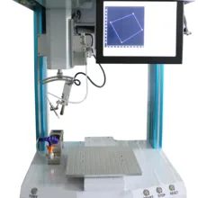 TROY series desktop robots for soldering application with Win7 platform friendly to use soldering robot no adtech