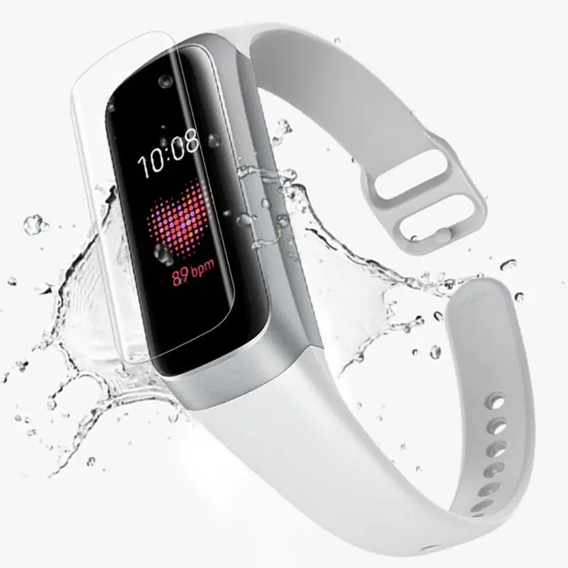 3PCS Protective Flim Screen Protector Ultra-thin Clear LCD Guard Shield Cover Skin For Samsung Galaxy Fit/Fit-e Bracelet Tools