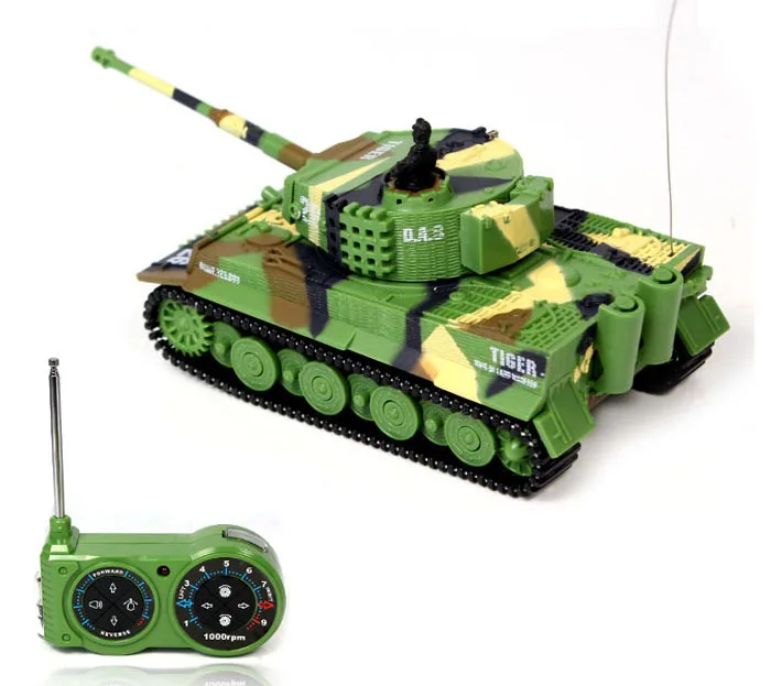 JSXuan Фирменная Новинка TIGER RC боевой танк 14CH 1: 72 Масштаб дистанционное управление имитация Panzer Мини Танк детские игрушки подарок