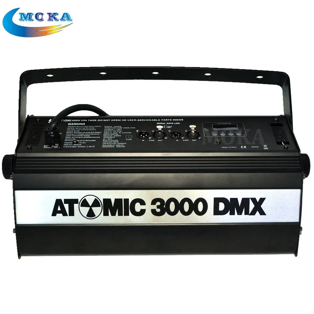 

4pcs/lot DMX 3000W DMX Strobe Flash Light professional dj strobe light 3000w martin strobe light