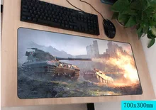 world of tanks mousepad gamer 700x300X3MM gaming mouse pad large Popular notebook pc accessories laptop padmouse