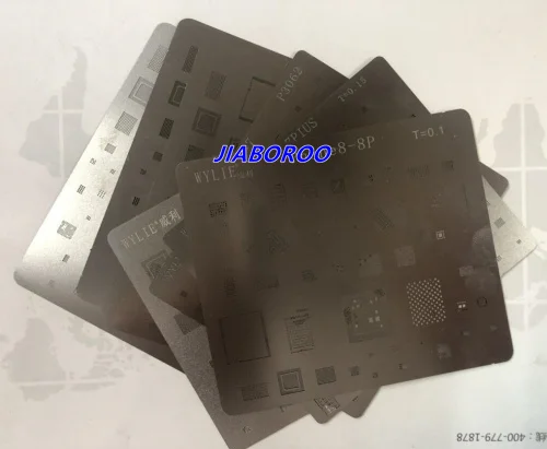 

9pcs/lot BGA reballing stencil plate for iphone 5 5s 6 6p 6S 6SP 7 7P 8 8px