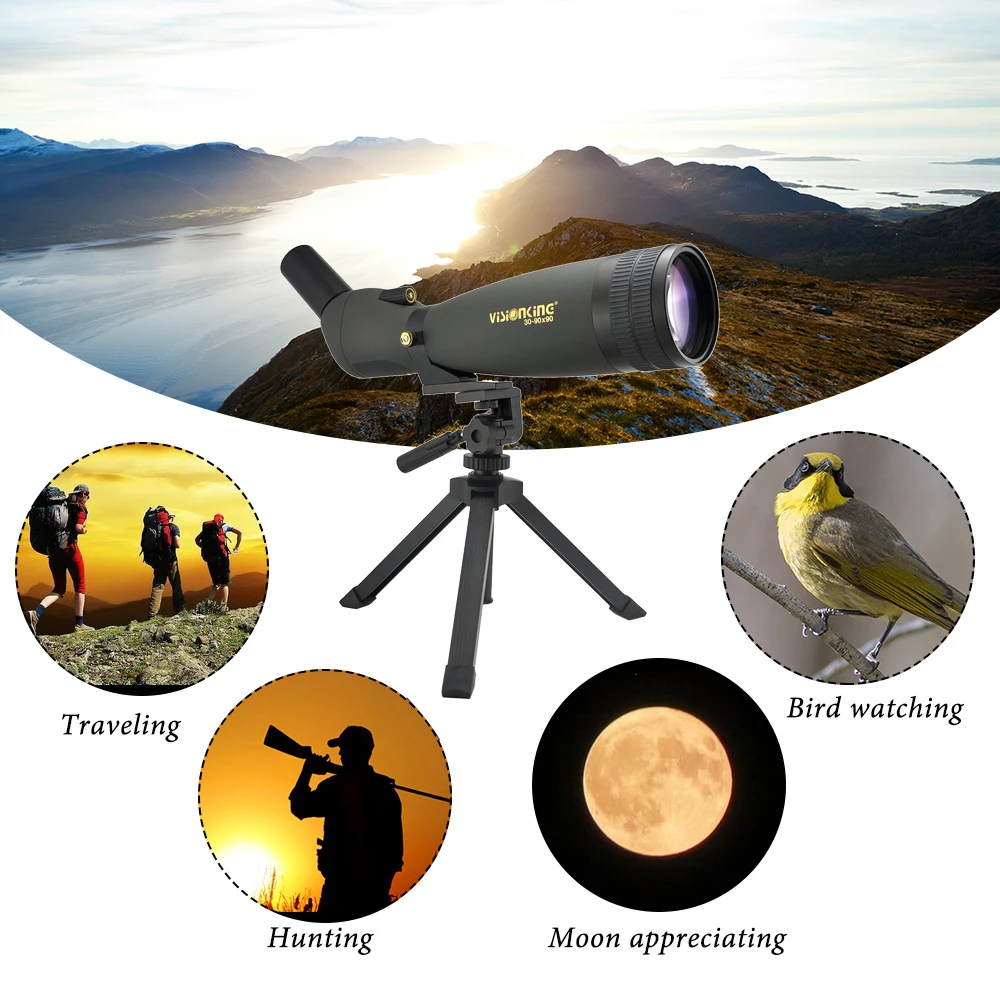 Aliexpress.com : Buy Visionking 30 90X90 Spotting Scope