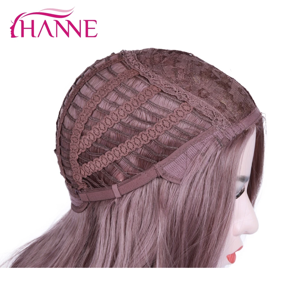 HANNE Длинный фиолетовый волнистый парик синтетические парики для косплея для черных/белых женщин натуральные парики для косплей волос