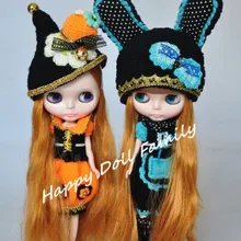 Blyth кукла, Имбирные прямые волосы, длинные волосы