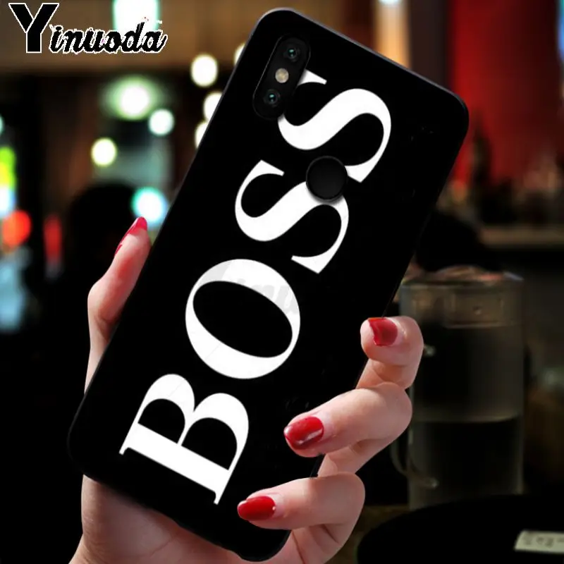 Аксессуары для телефона Yinuoda Boss Girl Lady чехол xiaomi redmi 7 5plus 6pro 6a 4x go note5 note7 note6pro mi8se 9se
