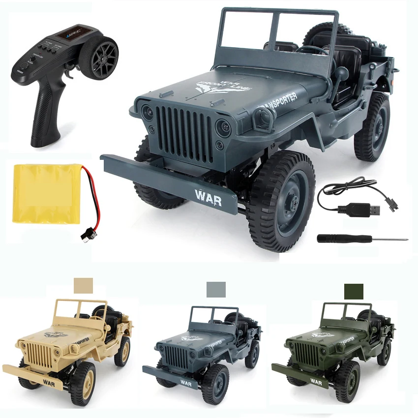  2.4G 4WD Remote Control car C606 RC Car 4WD Off-Road Military Climbing Car jeep Buggy Toy VS Off-ro