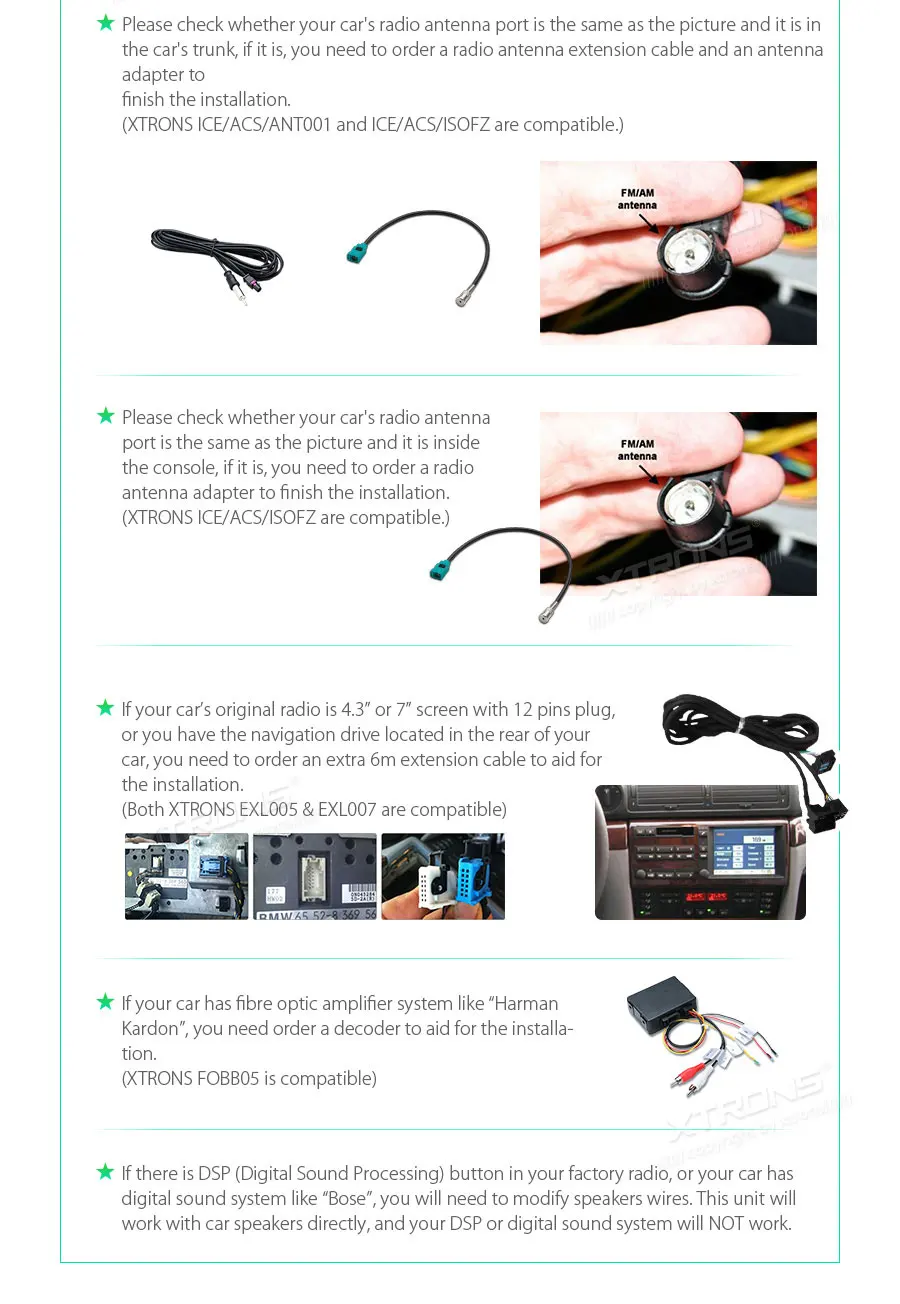 Perfect XTRONS 7"Android 8.1 Car DVD Player Radio GPS RCA RDS WIFI CANbus for BMW E39 M5 1999 2000 2001 2002 2003/7 Series 1997 1998 4